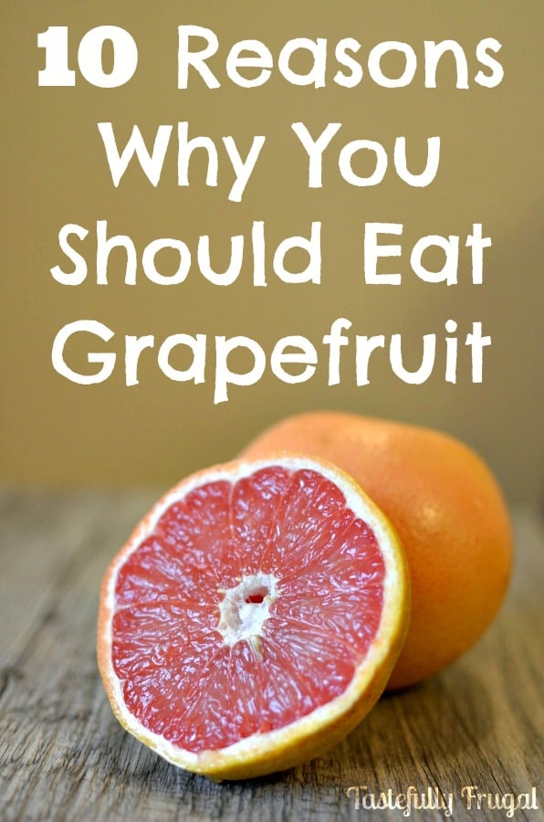 10 Reasons Why You Should Eat Grapefruit. Not only does it help with weightloss but the citrus fruit can also stop a cold in it's tracks, help your heart and stop the spread of cancer.