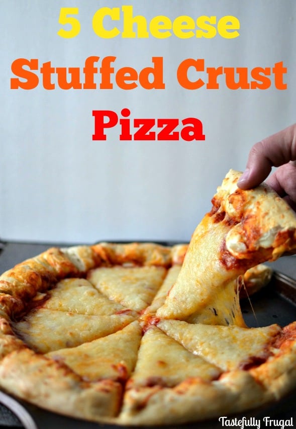 5 Cheese Stuffed Crust Pizza: A Cheese Lover's Dream