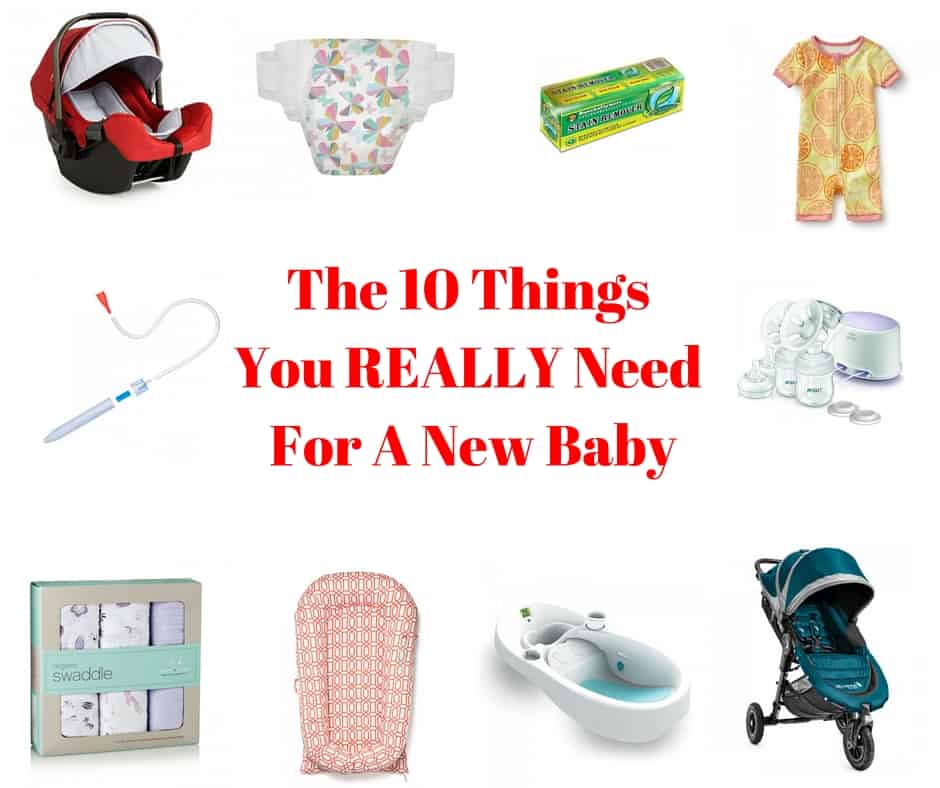 The 10 Things You Really Need For A New Baby - Tastefully ...
