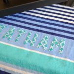 DIY Custom Beach Towels (And How To Cut Fabric With Cricut Explore Air)