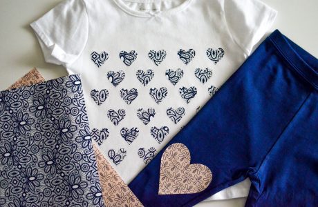 Heart Outfit With The New Cricut Patterned Iron On