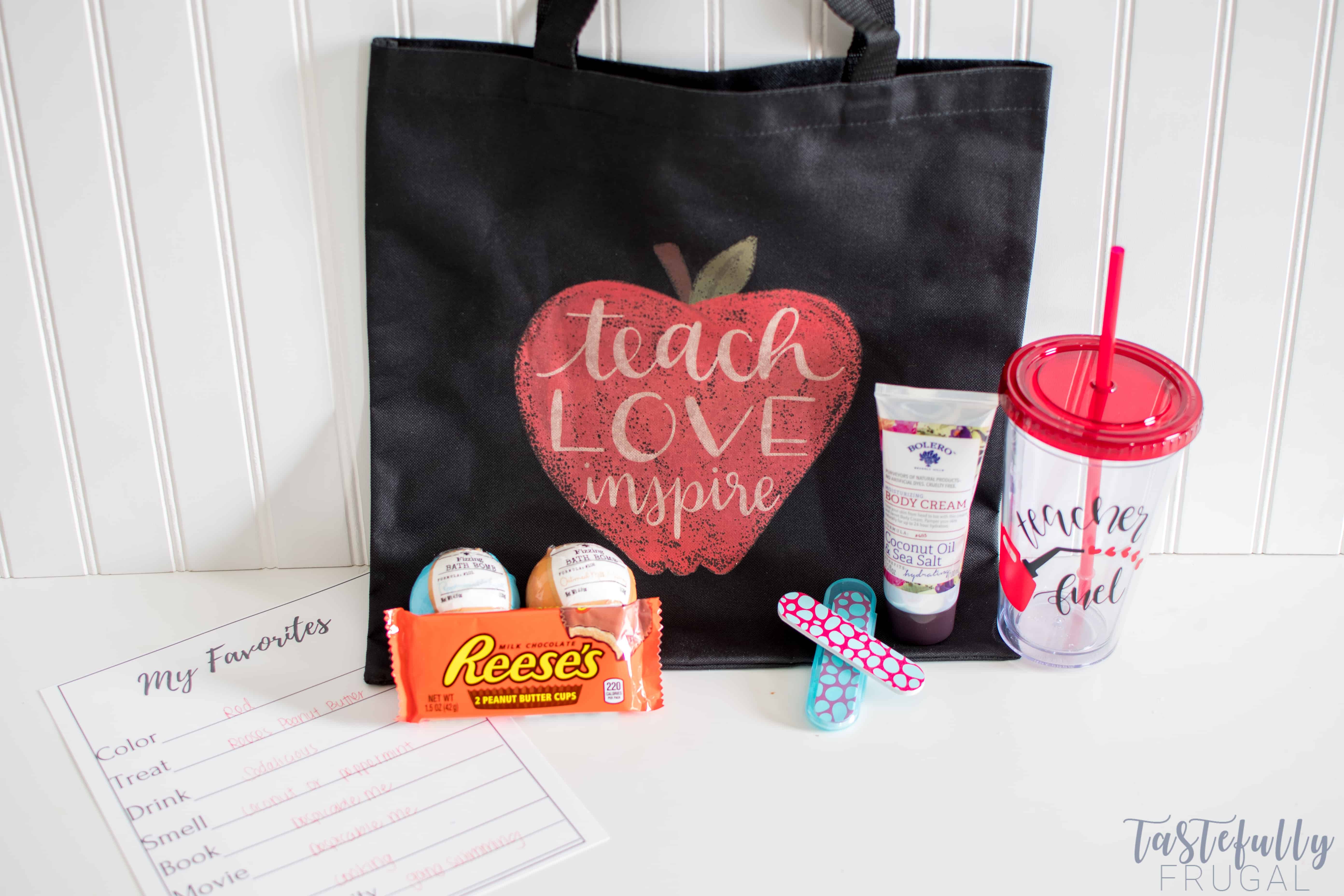 Teacher Appreciation Tote Bag And Tumbler - Tastefully Frugal