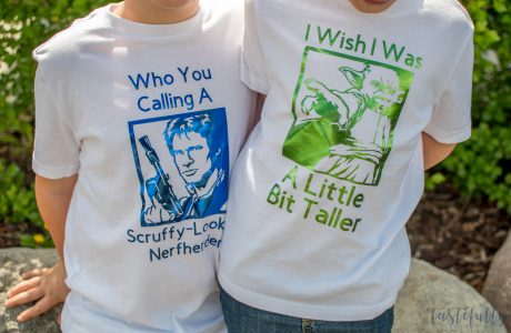Fun Star Wars Shirts with Cricut