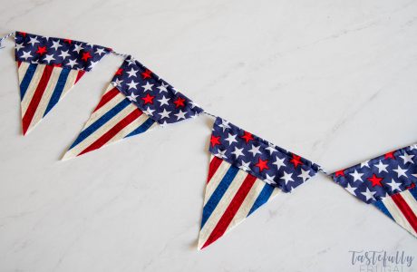 DIY Fabric Pennant Banner