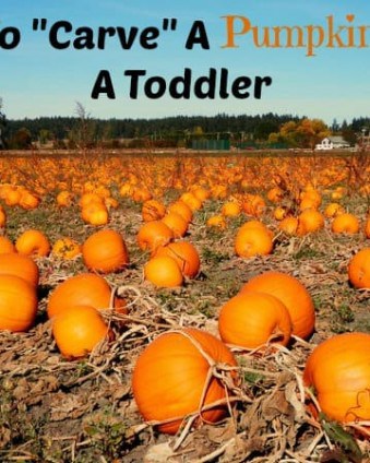 How To Carve A Pumpkin With A Toddler: No Tears Involved!