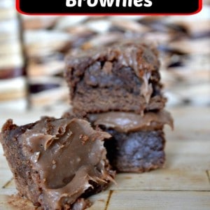 Tootsie Roll Brownies, Delicious Fudge Like Brownies with a Creamy Tootsie Roll Frosting