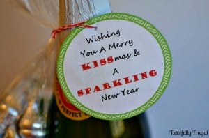 12 Frugal Days of Christmas Day 10: Wishing You A Merry Kissmas & A Sparkling New Year