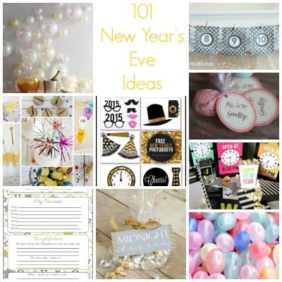 101 New Year&#039;s Eve Ideas - Tastefully Frugal