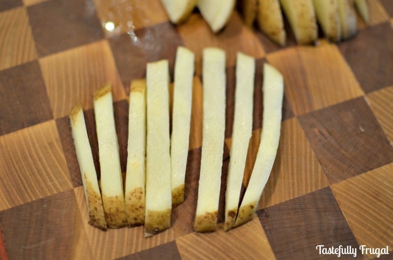 How To Cut Perfect French Fries {PLUS} CopyCat SmashBurger Fries