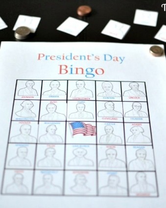 Presidents' Day Bingo