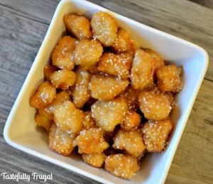 Sesame Chicken: All the flavor and taste of take-out with out the msg