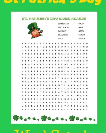 St. Patrick's Day Word Search