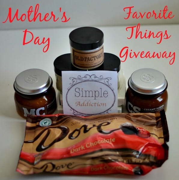 Mother's Day Favorite Things Giveaway: Pamper mom this year with some of my favorite gifts to give (and receive).