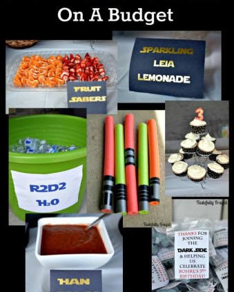 Star Wars Party on a Budget: If you've got a Star Wars fan with a birthday coming up, or you're planning a May the Fourth get together, you do not want to miss this post!