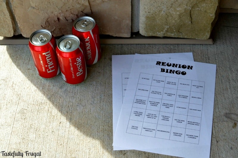 Reunion Bingo FREE Printable Tastefully Frugal