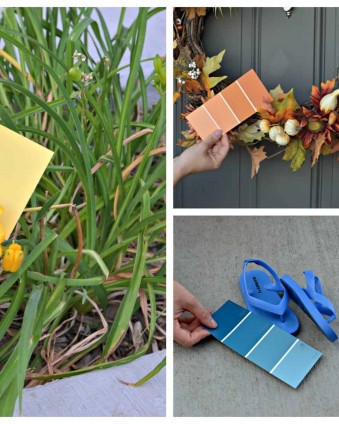 Paint Swatch Scavenger Hunt www.tastefullyfrugal.org