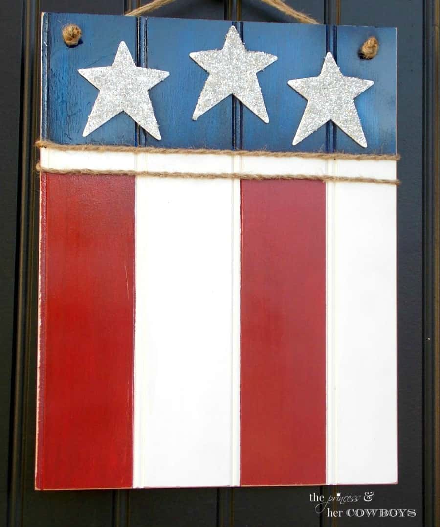 Twenty 4th Of July Decor Ideas Tastefully Frugal   Flag 8 