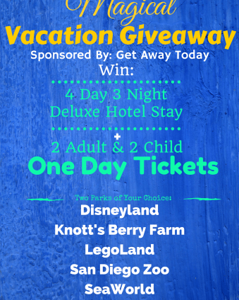 Magical Vacation Giveaway www.tastefullyfrugal.org