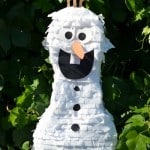 Olaf Pinata and Other Frozen Party Ideas www.tastefullyfrugal.org #ad #BDayOnBudget #CollectiveBias @Walmart