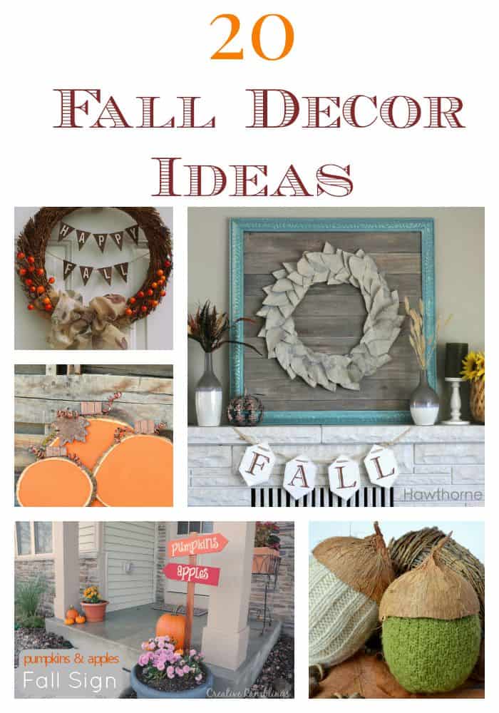 20 Fall Decor Ideas - Tastefully Frugal