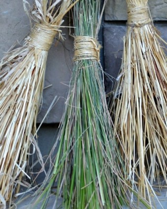 DIY Witches Brooms | Tastefully Frugal's 13 Frightfully Fun Days of Halloween