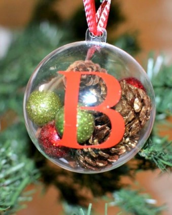 DIY Rustic Ornament | Tastefully Frugal