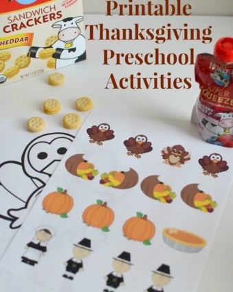 Make Lunch Time Fun With These FREE Thanksgiving Activties and Horizon Snacks | Tastefully Frugal ad #HorizonLunch #CollectiveBias