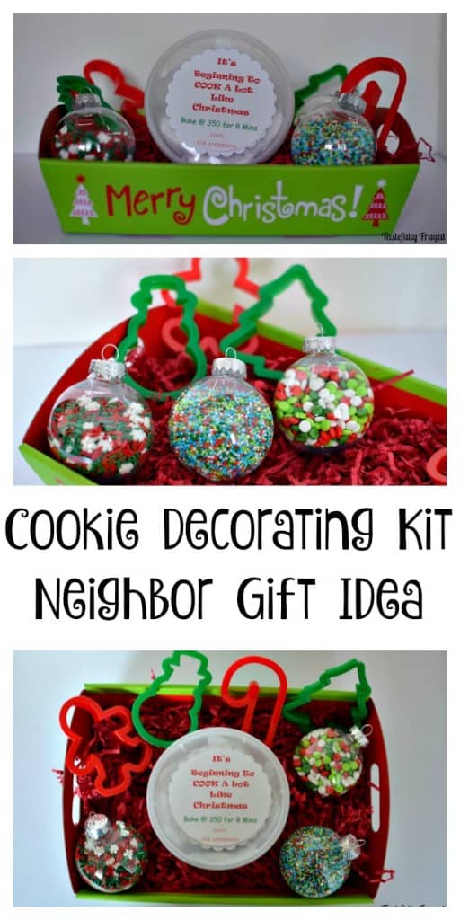 Cookie Decorating Kit Neighbor Gift Idea | Tastefully Frugal