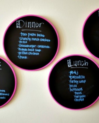 Chalkboard Menu Boards: Never hear "What do we have to eat?" again! AD #LoveDoveFruits #CollectiveBias