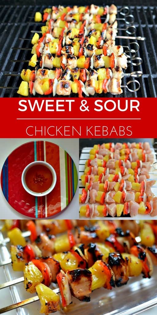Sweet & Sour Chicken Kebabs: Bring a little Asian flair to your grill this summer | Tastefully Frugal