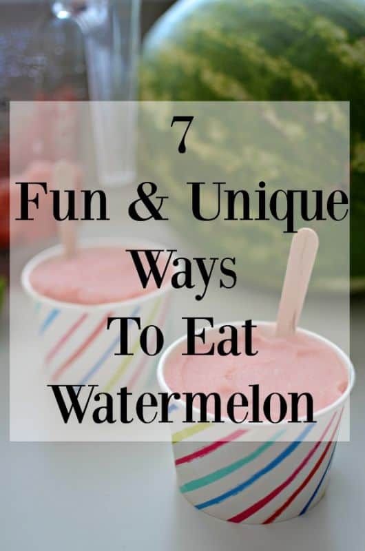 7 Fun & Unique Ways To Eat Watermelon | Tastefully Frugal #ad #Guides4eBay