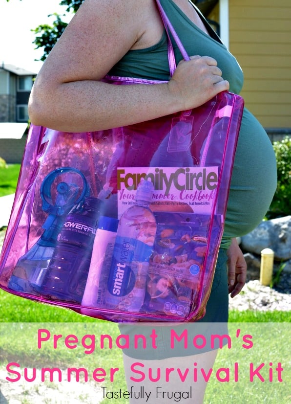 Pregnant Mom's Summer Survival Kit: Make the hot summer months more enjoyable with these essentials AD #SummerHydration