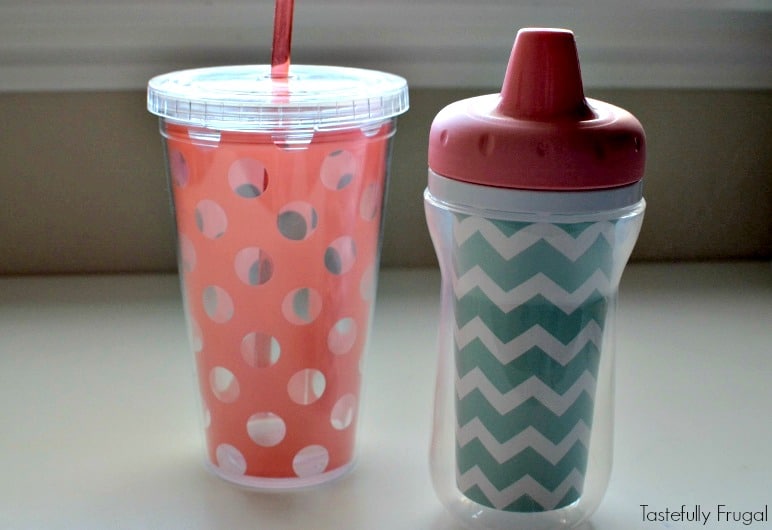 DIY Matching Mommy and Me Cups - Tastefully Frugal