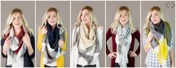 Fashion Friday: Ankle Boot and Blanket Scarf Combo $29.95 with FREE Shipping