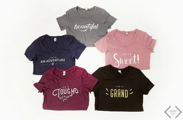 Life Is Tees $15.95 and FREE shipping with code LIFEIS1