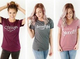 Life Is Tees $15.95 and FREE shipping with code LIFEIS1