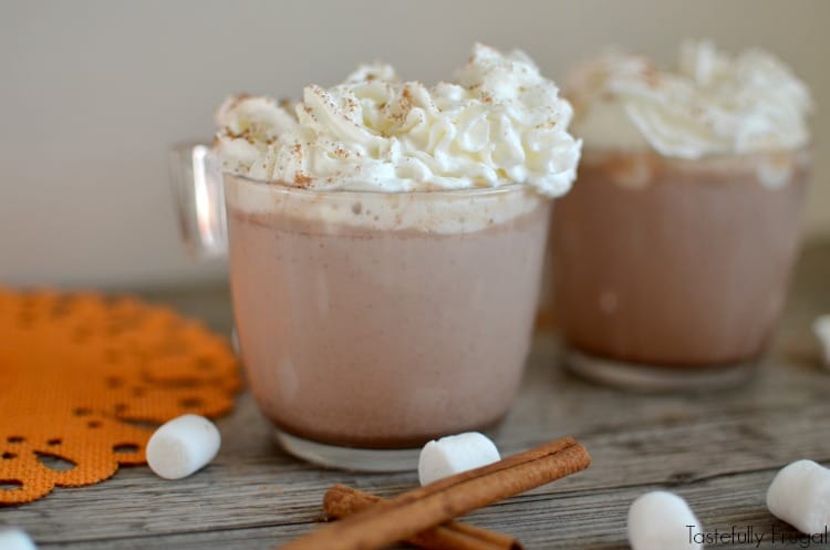 Pumpkin Spice Hot Chocolate: The Perfect Warm Drink For Fall | Tastefully Frugal