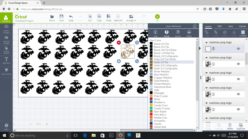 DIY Marine Corp Wrapping Paper: Create special wrapping paper for the military man in your life with this wrapping paper AD #WrapGiveRepeat @Walmart
