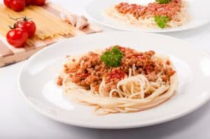 SPaghetti portion