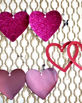 Make these cute earrings for Valentine's Day in 10 minutes or less with Cricut