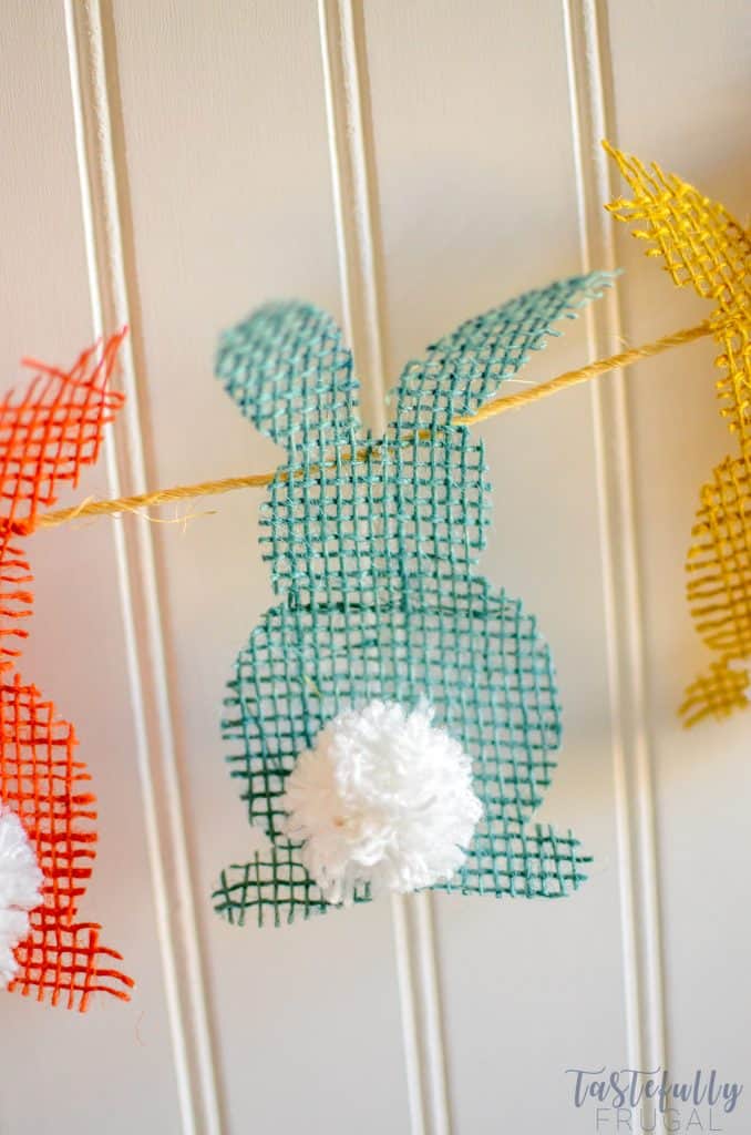 Make this fun Easter Garland in less than an hour with your Cricut Maker