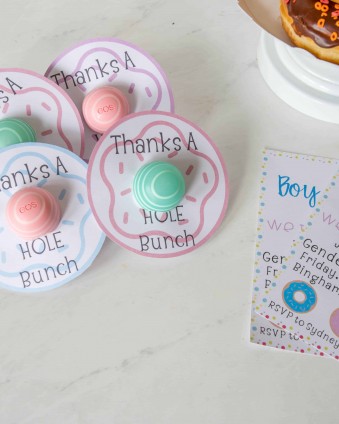 Easy Gender Reveal Party Ideas with Cricut #ad