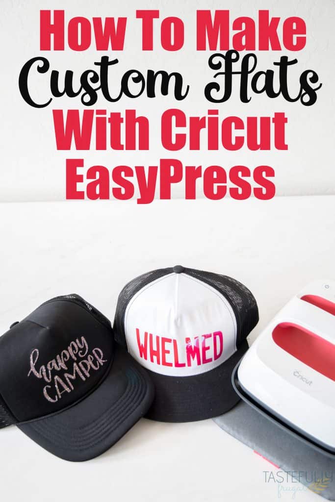 Make Custom Hats Easily with the Cricut EasyPress 2 #ad