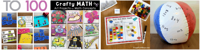 20 Summer Math Activities For Kids - Tastefully Frugal