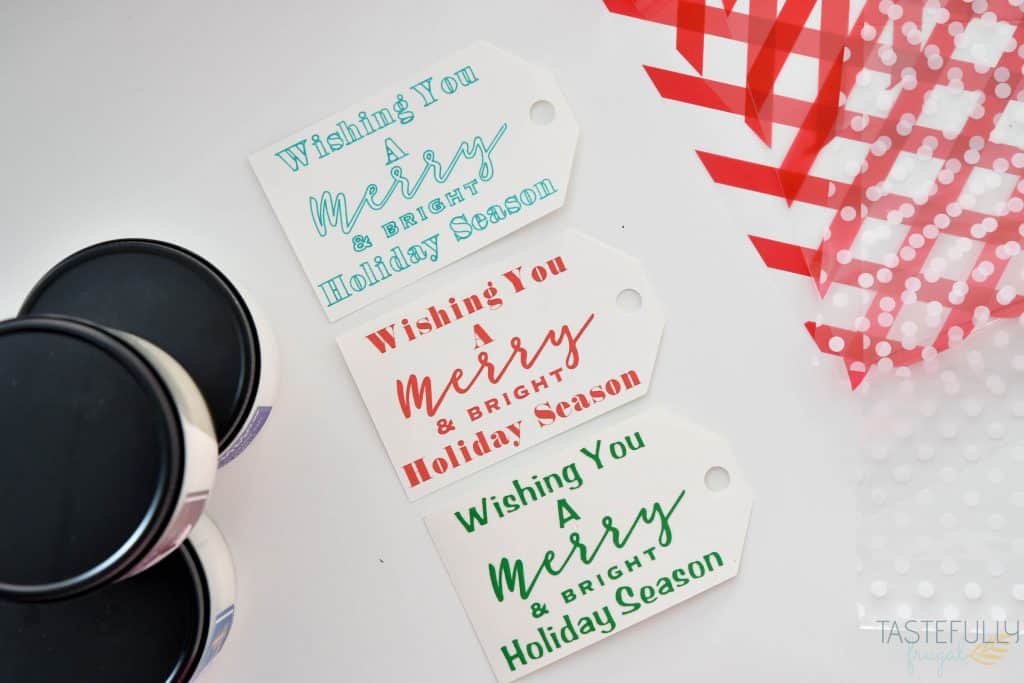 Learn three ways you can make gift tags with your Cricut!