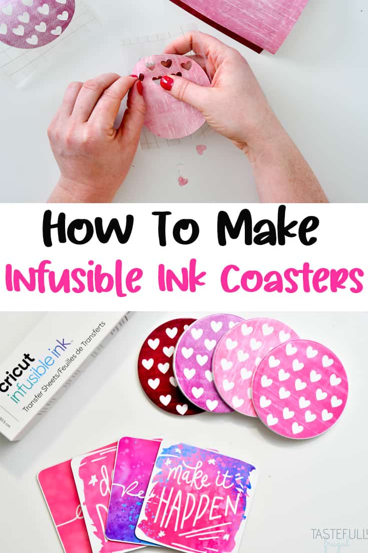 How To Make Infusible Ink Coasters - Tastefully Frugal