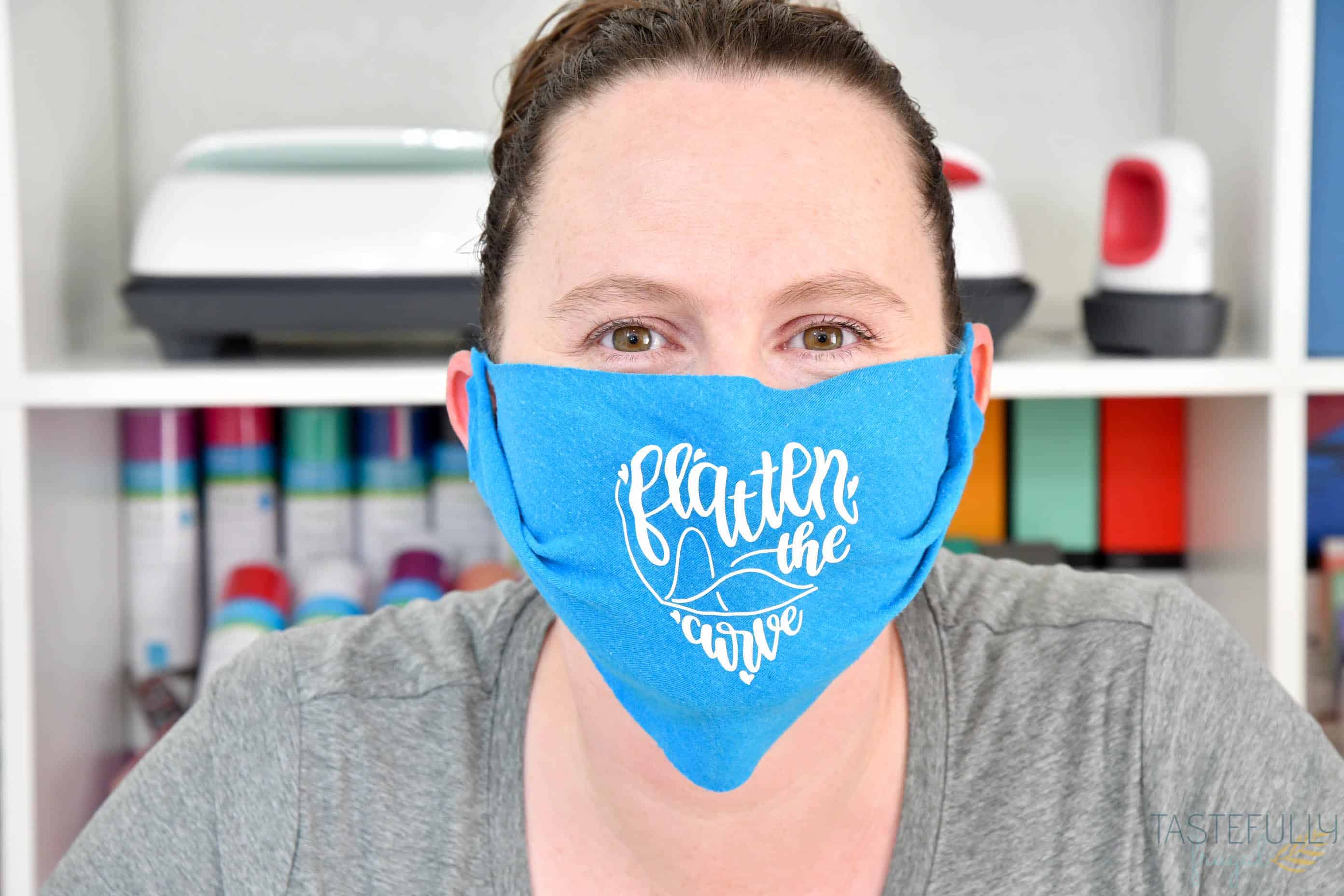 No Sew Face Mask Tutorial - Tastefully Frugal