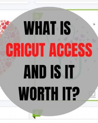 Learn about Cricut Access including what's included, costs, benefits and more! #ad